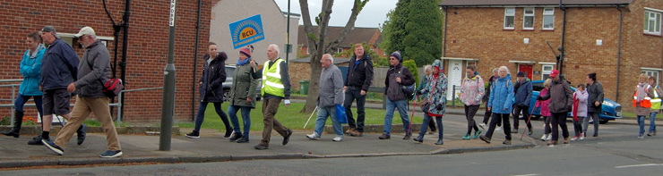  Walkes on BCU's Sponsored Walk 